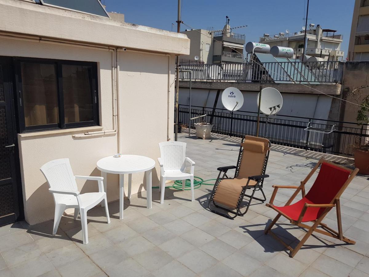 Terrace Roof Room @ Koridallos Metro St. & Piraeus Port Екстер'єр фото