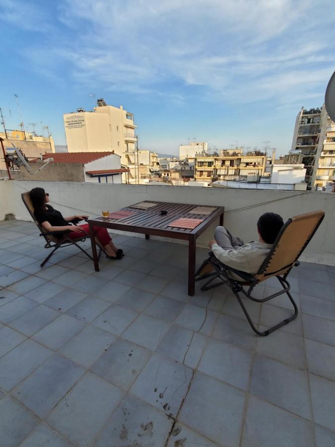 Terrace Roof Room @ Koridallos Metro St. & Piraeus Port Екстер'єр фото